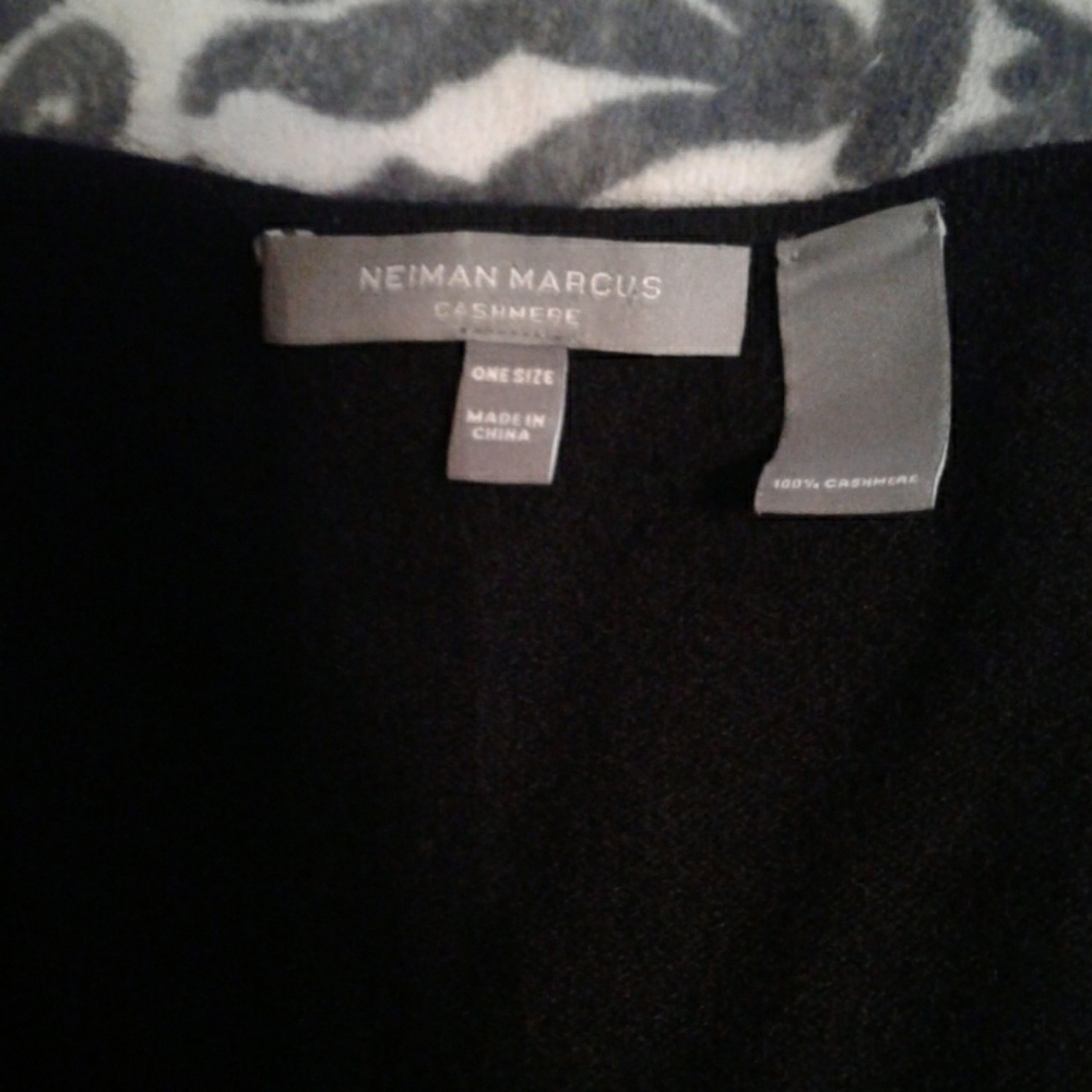 Neiman Marcus cashmere poncho